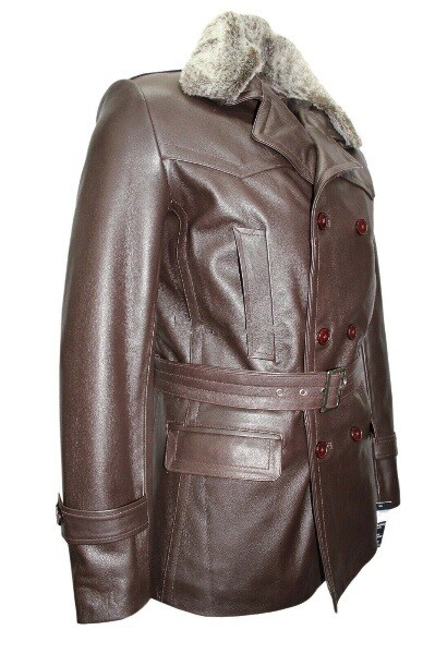 F$L ORIGINAL LAMMLEDER FREIZEIT BLAZER JACKE FÜR MÄNNER NEU MANTEL - MB14