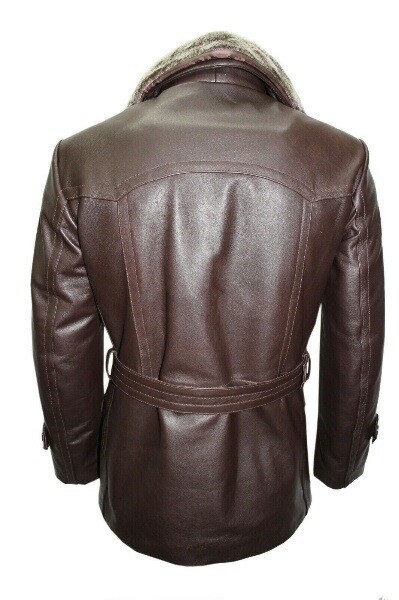 F$L ORIGINAL LAMMLEDER FREIZEIT BLAZER JACKE FÜR MÄNNER NEU MANTEL - MB14