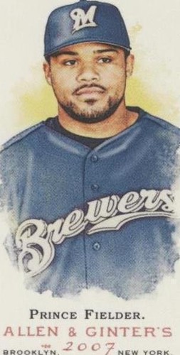2007 Topps Allen & Ginter's - Prince Fielder #290