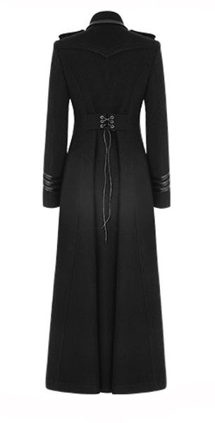 PUNK RAVE LANG OFFIZIER MANTEL GOTHIC LOLITA MILITÄR VIKTORIAN BÄNDER STICKEREI PUNKRAVE