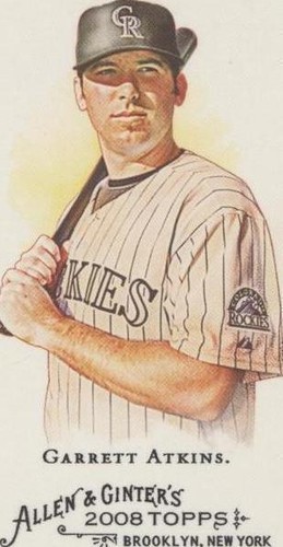 2008 Topps Allen & Ginter's - Garrett Atkins #95