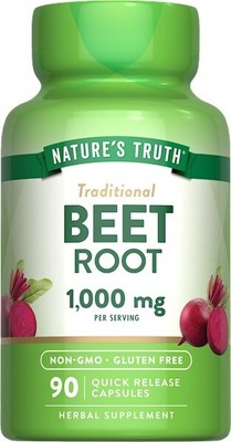Nature's Truth Beet Root Capsules | 1000mg | 90 Pills