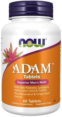 Now Foods ADAM Superior Mens Multiple Vitamin 60 таблеток