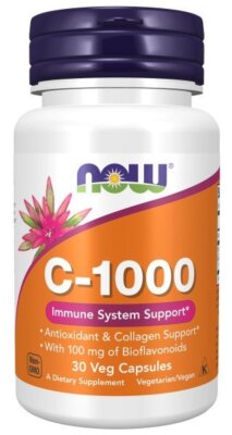 Now Foods C-1000 Caps 30 растительных капсул
