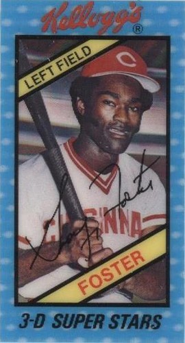 1980 Kellogg's 3-D Super Stars - George Foster #50