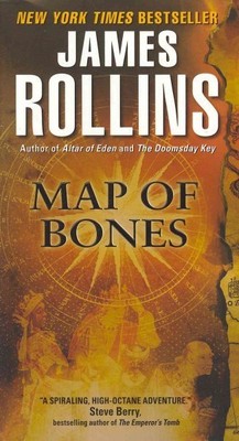 Map of Bones, Paperback by Rollins, James, Brand New, Free shipping in the US