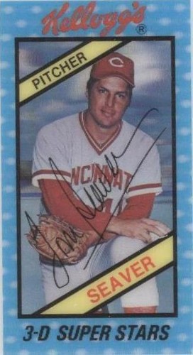 1980 Kellogg's 3-D Super Stars - Tom Seaver #49