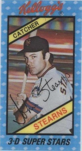1980 Kellogg's 3-D Super Stars - John Stearns #37
