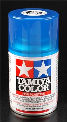 Tamiya 85072 Spray Lacquer TS-72 Clear Blue 100ml Spray Can