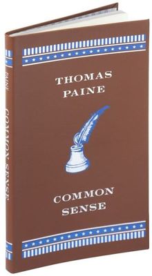 COMMON SENSE by Thomas Paine (Pocket Size) Bonded Leather Brand NEW Gift Quality