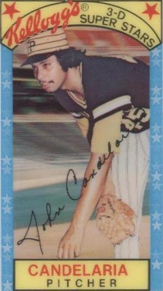 Kellogg's 1979 3-D Super Stars - John Candelaria #34
