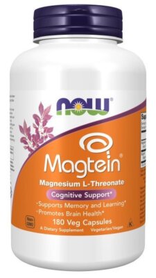 Now Foods Magtein 180 овощной колпачок