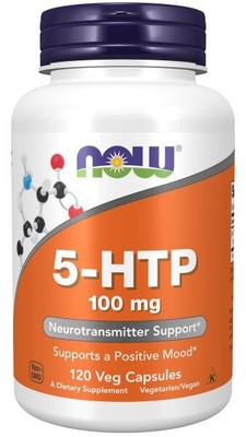 Now Foods 5-HTP 100 мг 120 растительных капсул