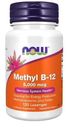 Now Foods Метил B-12 5000 мкг 120 пастилок