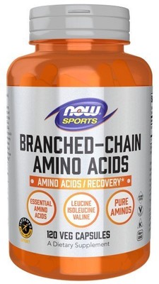 Аминокислоты с разветвленной цепью (BCAA) Now Foods 800 мг, 120 капсул