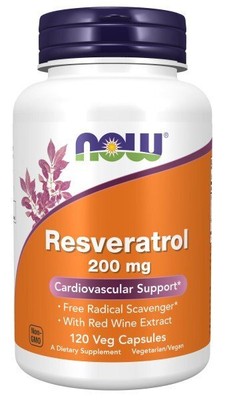 Now Foods Ресвератрол 120 капсул