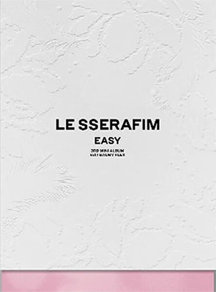 LE SSERAFIM EASY 3rd Mini Album VOL.1 CD+Foto Buch+2Karte+