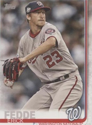 2019 Topps Mini - Erick Fedde #398