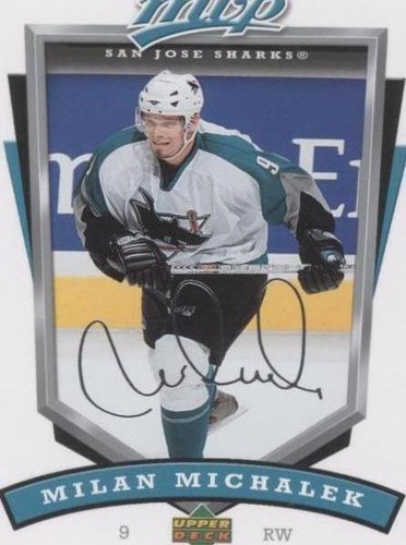 2006-07 Upper Deck MVP - Milan Michalek #248
