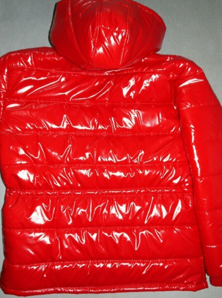 NYLKO GLANZNYLON PVC SHINY JACKE PK REGENJACKE JACKET 9 FARBEN XS-5XL 15 MM FÜLLUNG