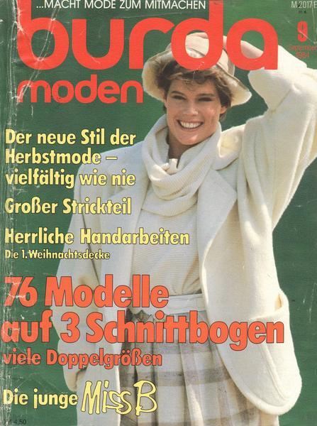 Burda Moden 08/1984 Die junge Miss B