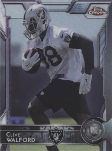 2015 Topps Chrome Mini Clive Walford #156