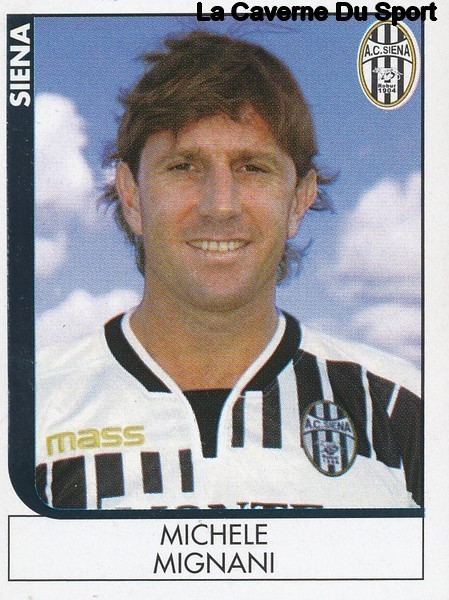 417 Michele Mignani Italia Ac.Siena Sticker Calciatori 2006 Panini