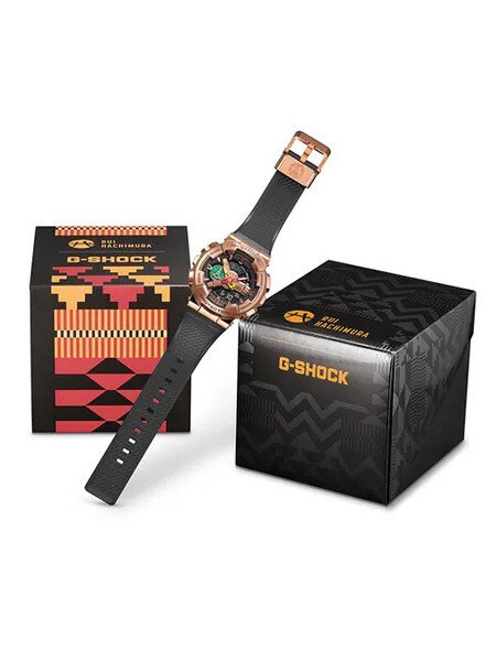 Pre-owned G-shock Casio  X Rui Hachimura Limited Edition Watch W/ Extra Band Gm110rh-1a