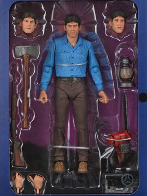 Neca The Evil Dead 40th Anniversary Ultimate Ash Williams Figure New In Stock
