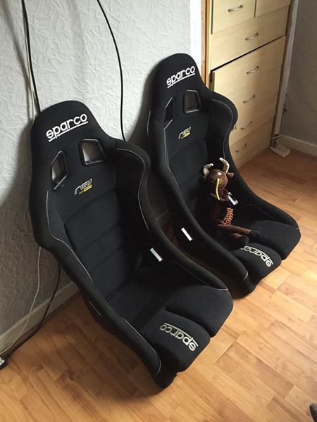 sparco rev bucket seat