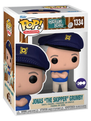 Funko POP #1334 Gilligan's Island Jonas The Skipper Grumby Figure New In Stock