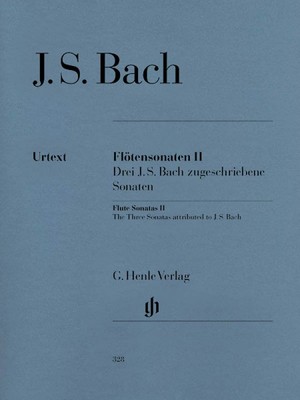 JS Bach Flute Sonatas Volume 2 Sheet Music with Violoncello Part 051480328