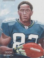 2009 Topps National Chicle Deion Branch #C126