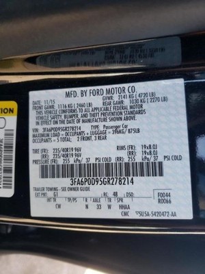 Radiator Engine Cooling Thru 01/25/17 Fits 13-17 FUSION 771735