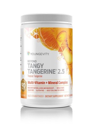 Youngevity Stardust Beyond Tangy Tangerine (BTT) 2.5 Canister