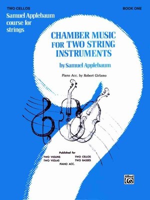 Chamber Music for Two String Instruments for Cello, Paperback by Applebaum, S...