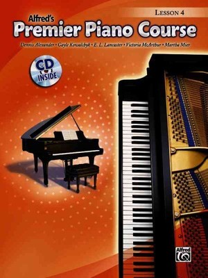 Alfred's Premier Piano Course Lesson 4, Paperback by Alfred Publishing (COR),...