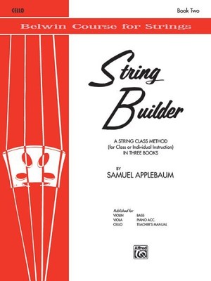 Belwin String Builder, Book II : Cello, Paperback by Applebaum, Samuel, Brand...