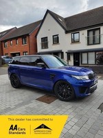 LAND ROVER RANGE ROVER SPORT V8 SVR 5.0 SUPERCHARGED AUTO 4WD