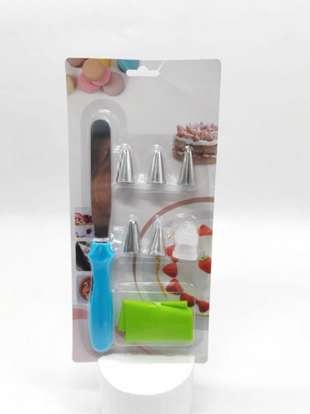 Set Dolci Spatola Con Sac A Poche Con 5 Beccucci Accessorio Cucina bal