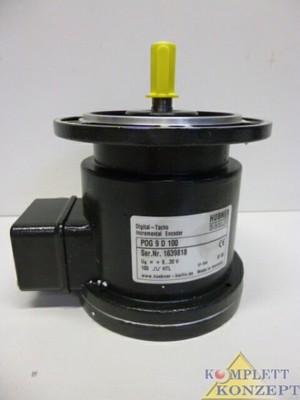 Hubner POG 9 D 100 Digital-Tacho Tacho Digital Drehimpulsgeber Impulsgeber