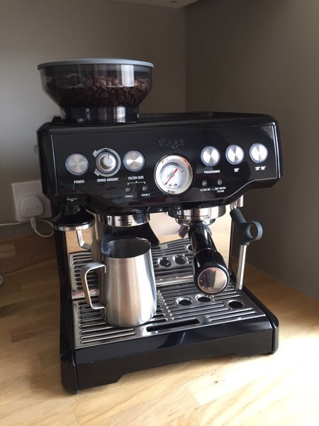 Sage barista express espresso machine black BES870UK | in ...