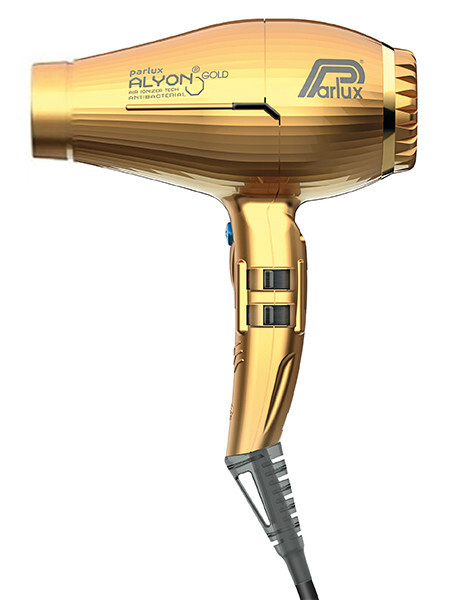 Parlux Alyon Air Ionizer Tech Professional Hair Dryer Made in Italy | Gold
