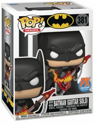 Funko POP #381 DC Death Metal Batman Guitar Solo PX
