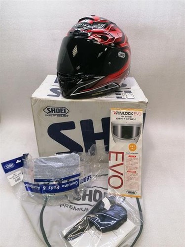 SHOEI X-Fourteen 14 AERODYNE\r
ショウエイ サイズL Shoei X-14 Aerodyne Motorcycle Helmet – Richmond Honda House