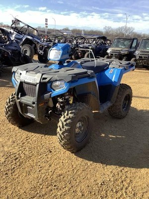 2018 Polaris® Sportsman® 450 H.O. Velocity Blue