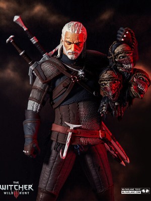 McFarlane Toys The Witcher 3 Wild Hunt Geralt of Rivia 12 Inch Action Figure New