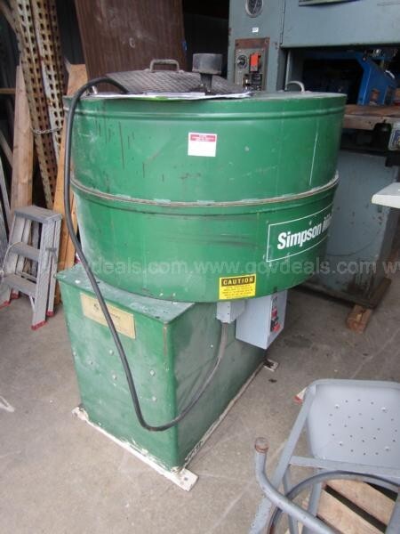 Mix Muller Simpson mixer foundry furnace