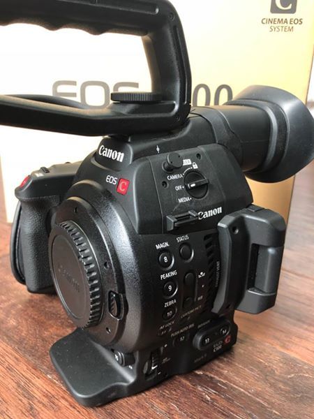 Canon C100 Mark II Cinema Camera Body - only 13 hours of use