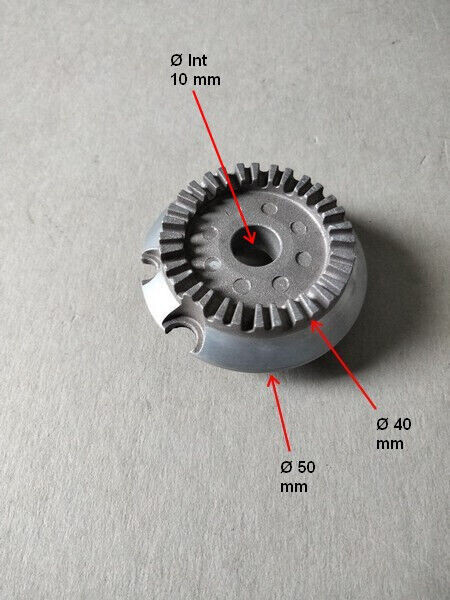 74x0199 Couronne De Bruleur Ã 50 Mm CuisiniÃ¨Re Brandt Sauter De Dietrich